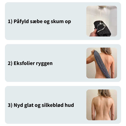 North Ritual™ - Eksfolierende Badehåndklæde